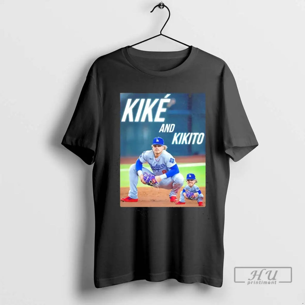 Trending Enrique Hernandez Kike And Kikito La Dodgers Tee T Shirt