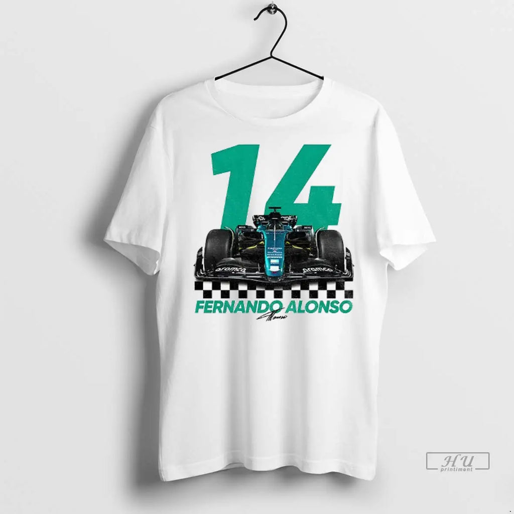 Trending Fernando Alonso F1 Racing Legend Fan Motorsport Signature T Shirt