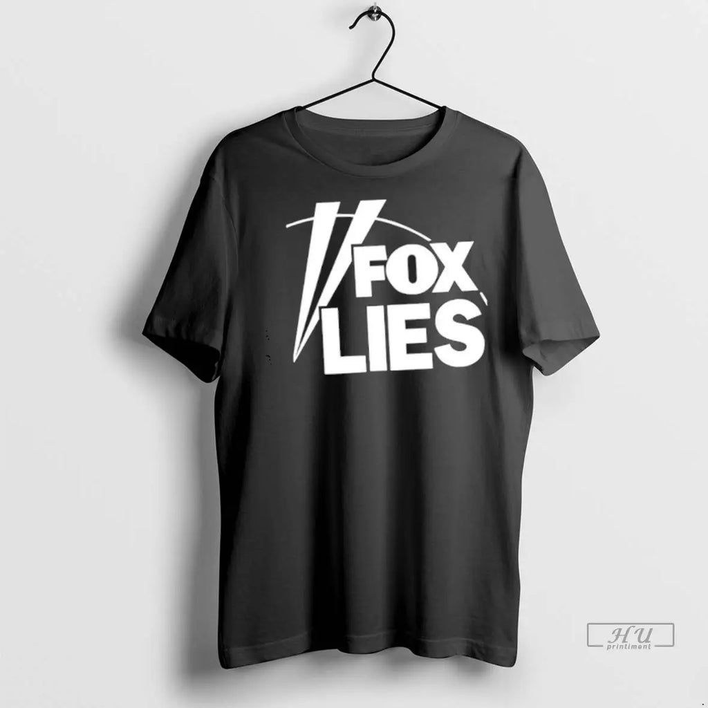 Trending Fox Lies Logo T Shirt