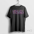 Trending Girl Love Techno Premium T Shirt Sweater