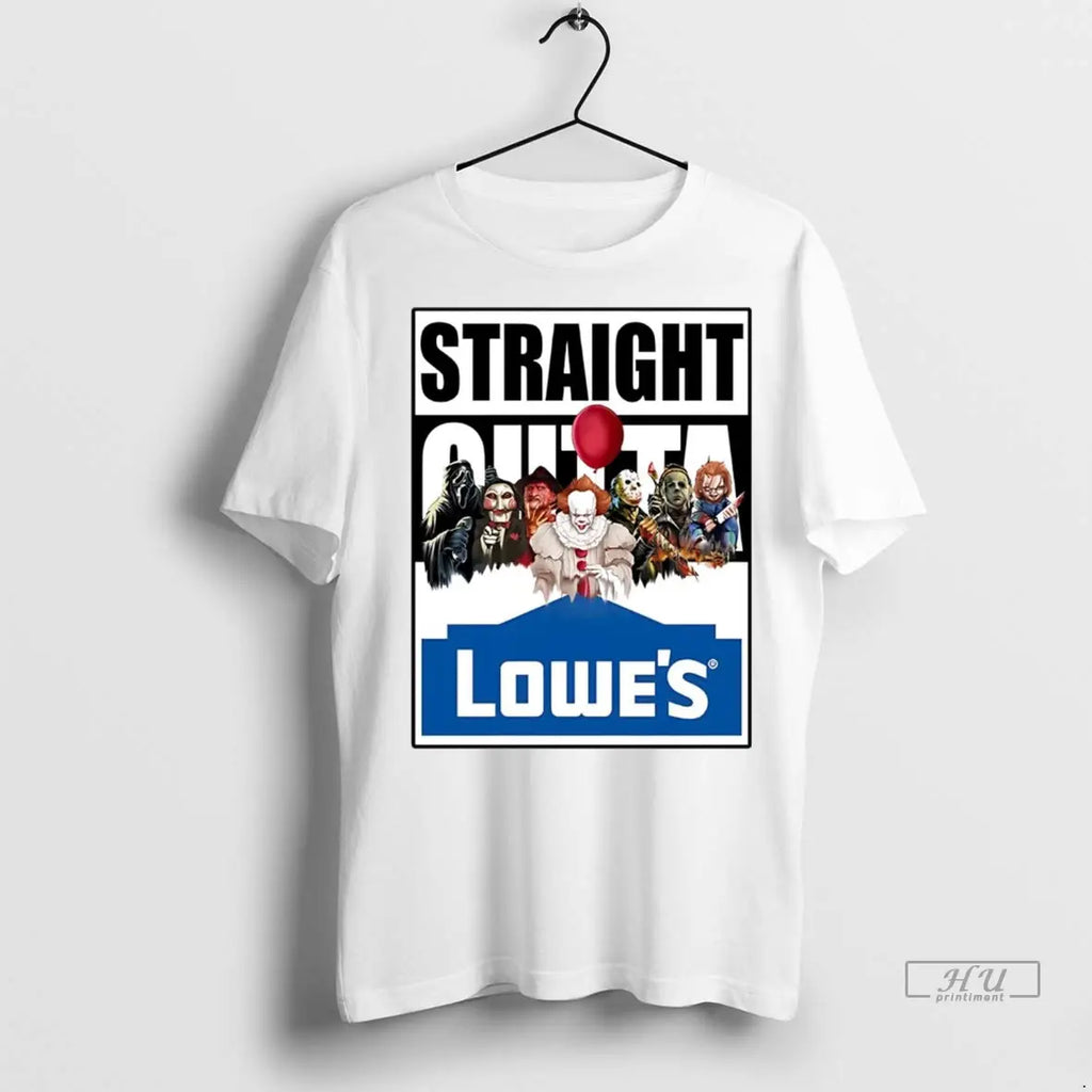 Trending Horror Halloween Straight Outta Lowes T Shirt