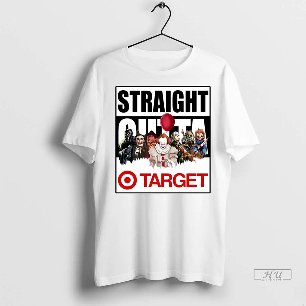 Trending Horror Halloween Straight Outta Target T Shirt
