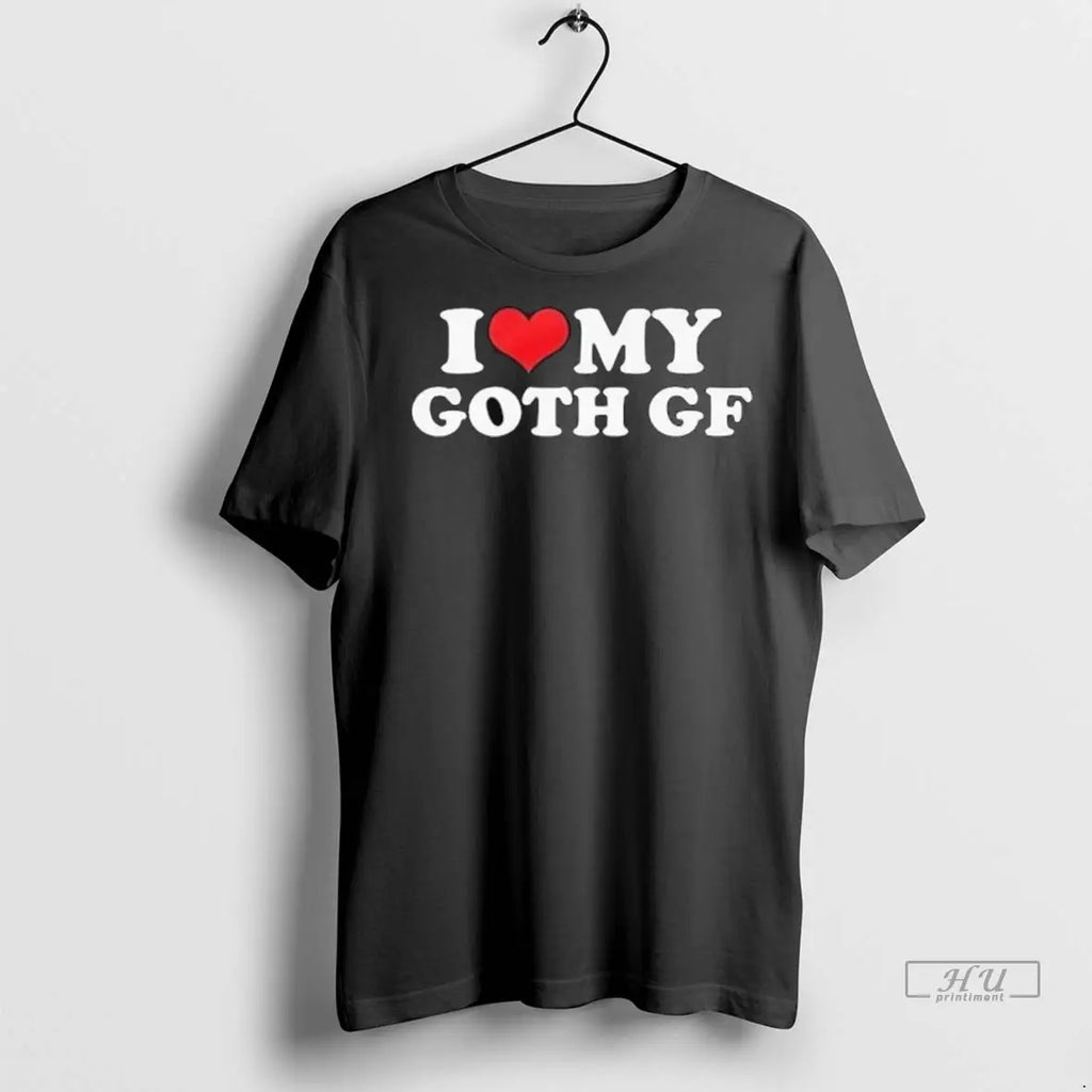 Trending I Love My Goth Gf Long Sleve T Shirt