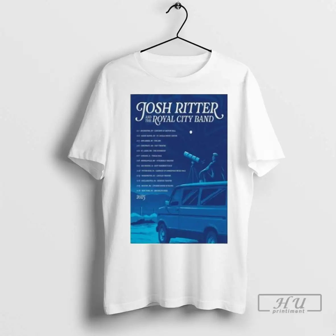 Trending Josh Ritter And The Royal City Band Fall Tour 2025 T Shirt