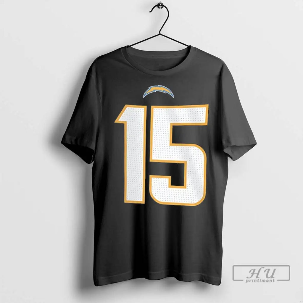 Trending Ladd Mcconkey 15 Los Angeles Chargers 2025 Name And Number 2 Sided