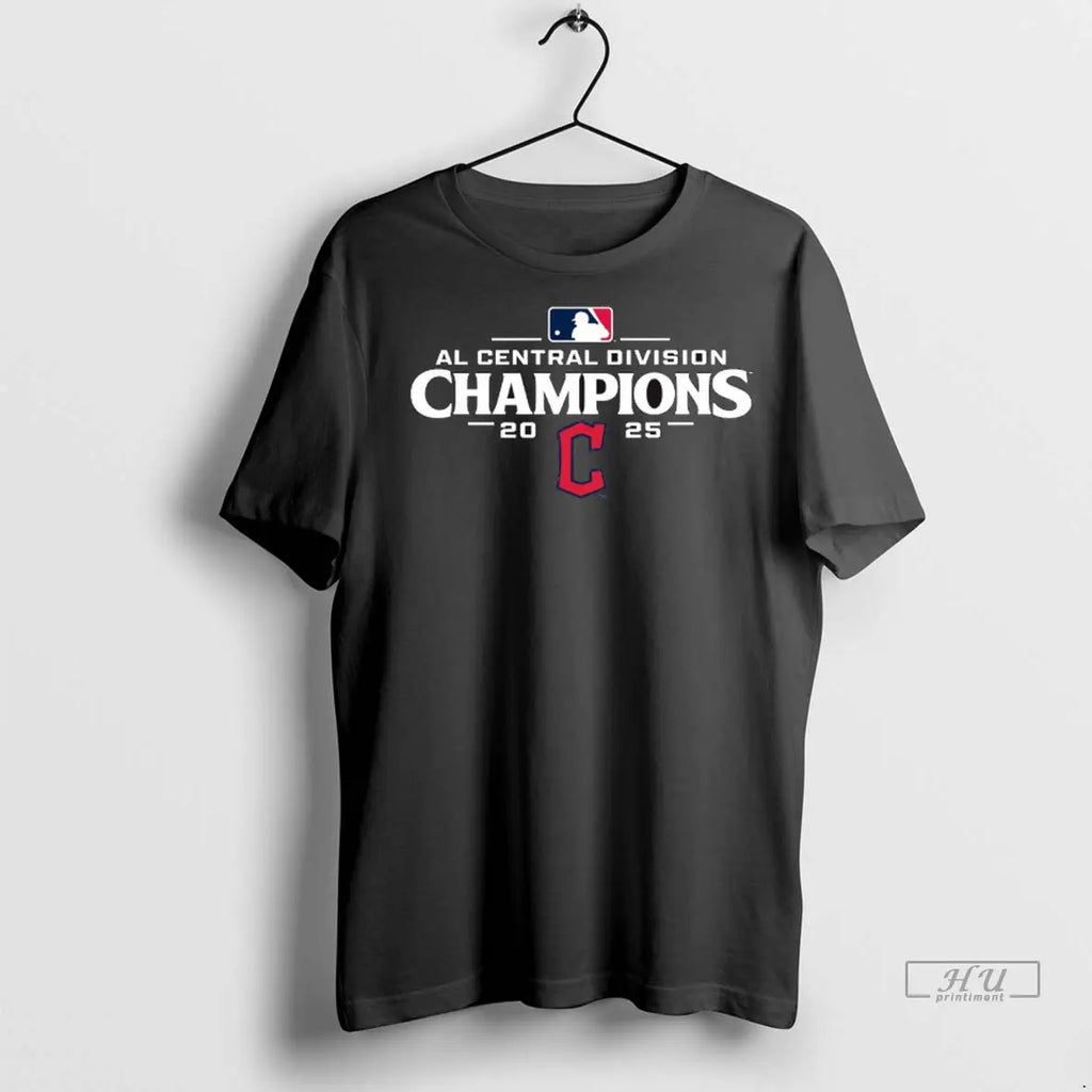 Trending Mlb Al Central Division Champions 2025 Cleveland Guardians T Shirt