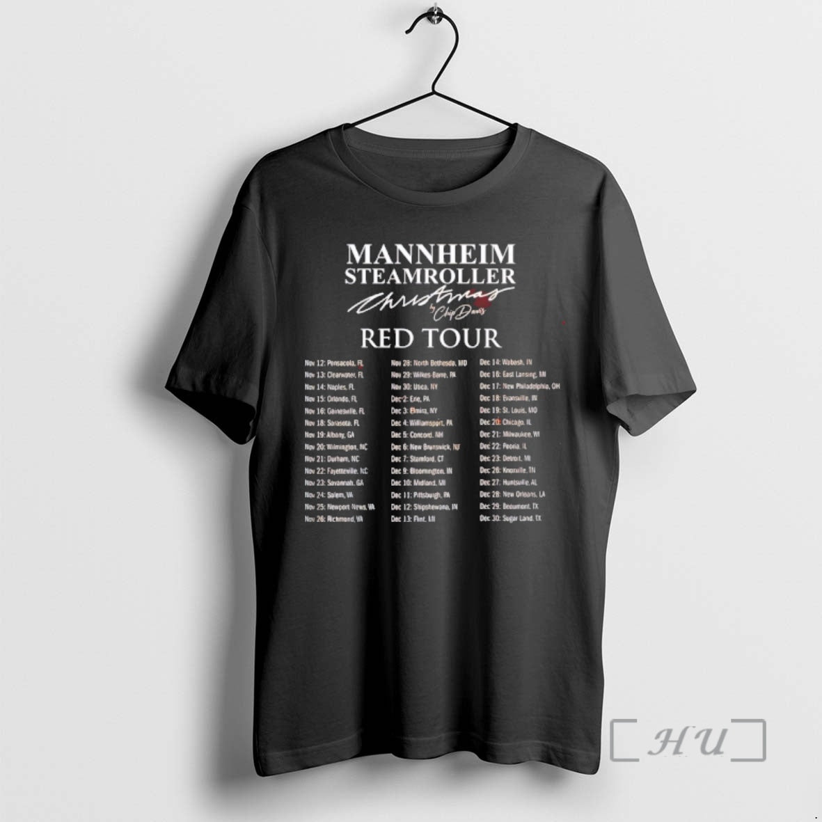 Trending Mannheim Steamroller Christmas Red Tour 2025 Premium T Shirt Sweater