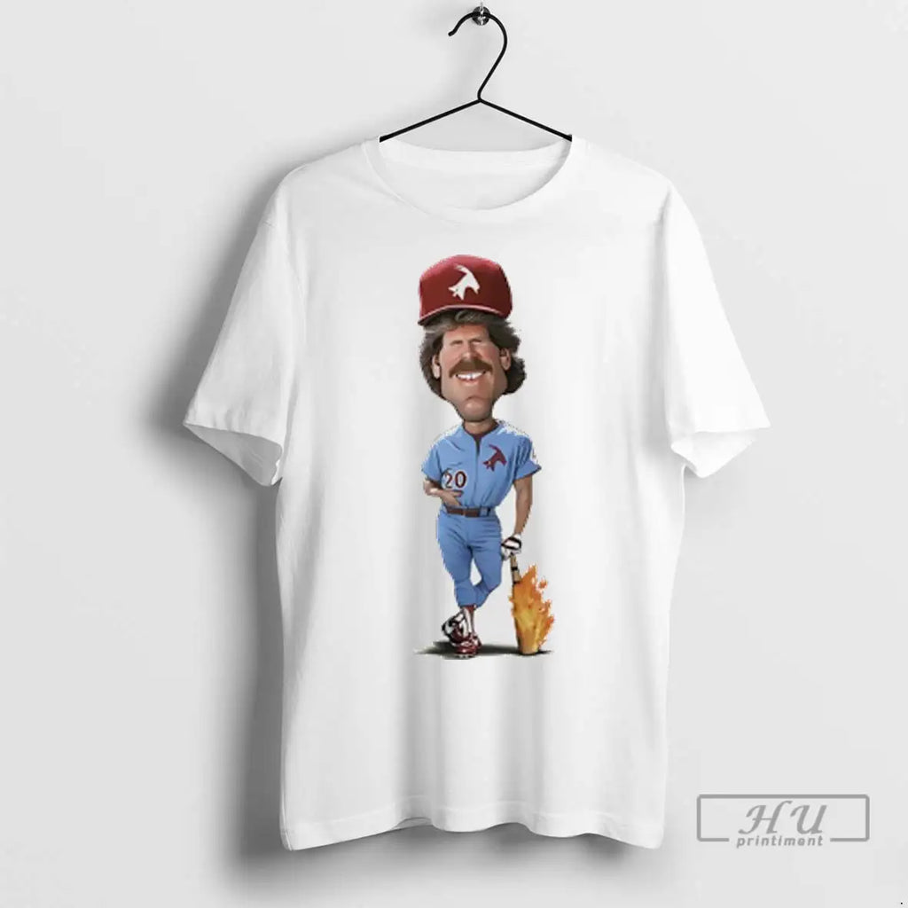 Trending Michael Jack Schmidt Philladelphia Phillies Caricature T Shirt
