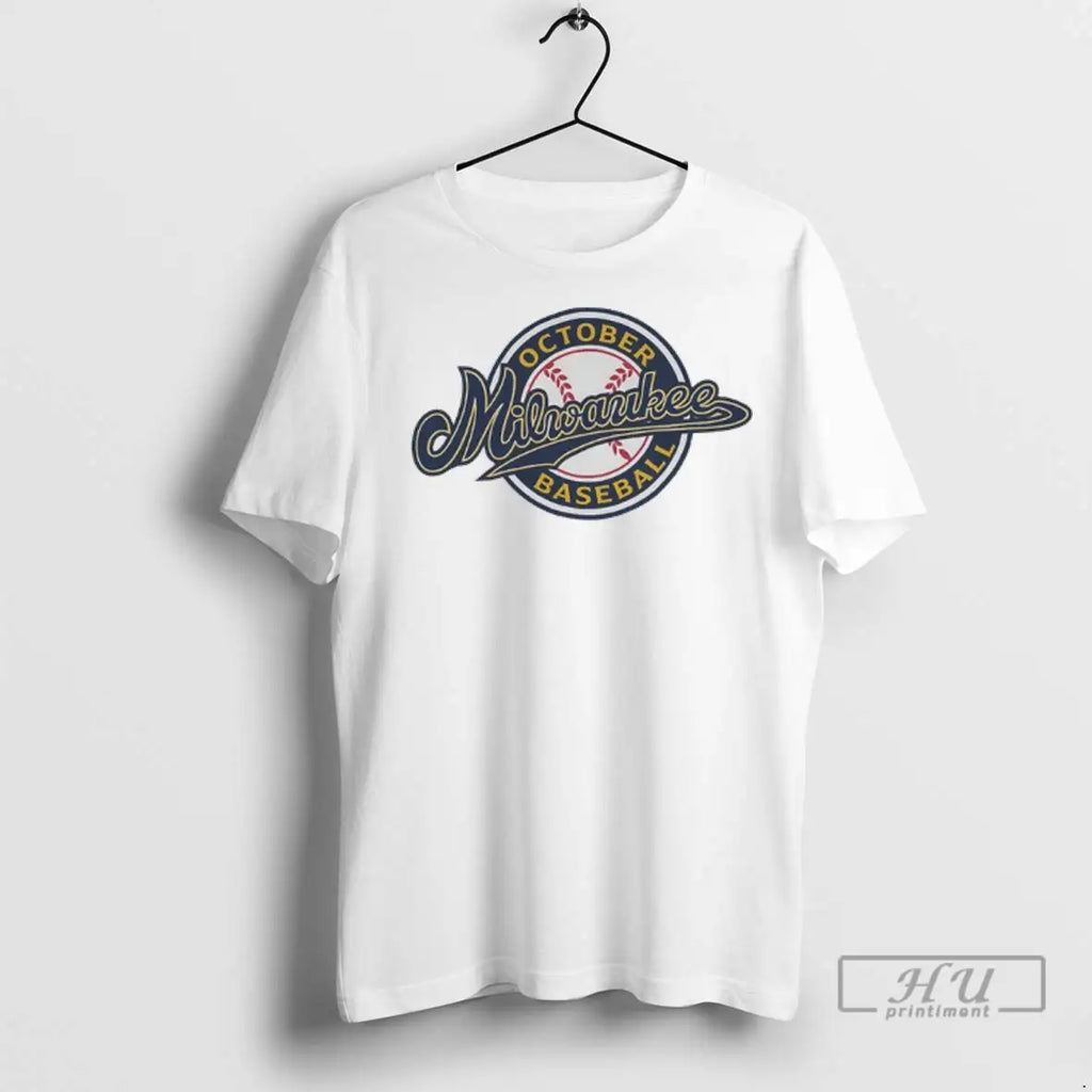 Trending Milwaukee Brewers October Baseball 2025 Playoffs T Shirt