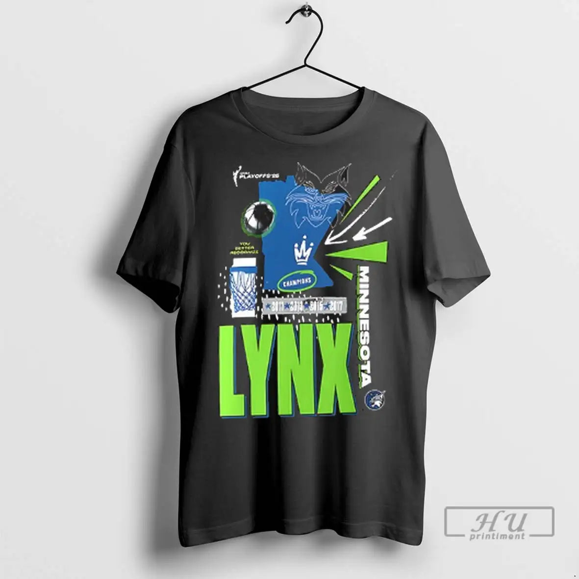 Trending Minnesota Lynx 2025 Wnba Playoffs In The Zone T Shirt