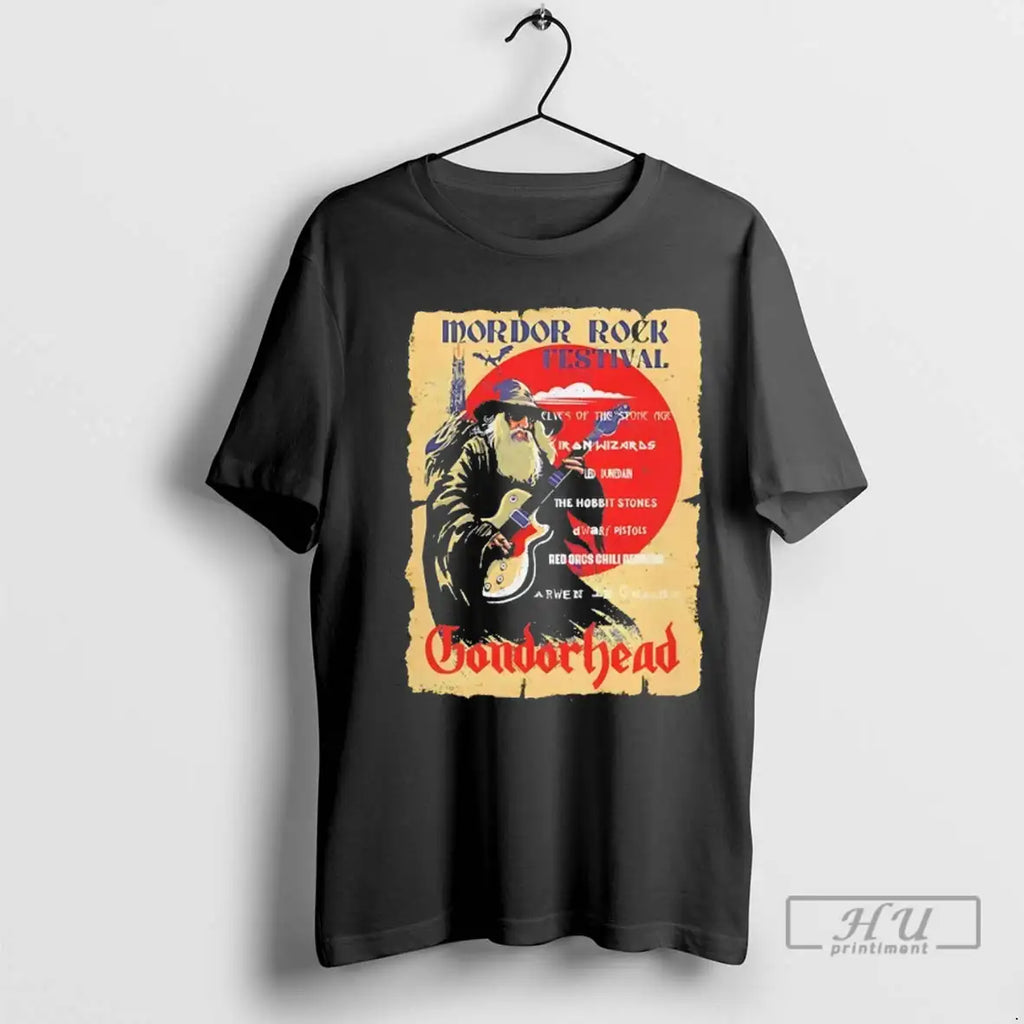 Trending Mordor Rock Festival Gondor Head Tee T Shirt