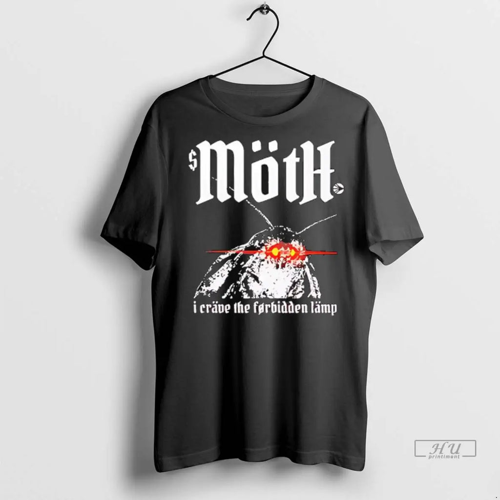 Trending Moth I Crave The Forbidden Lamp Ladies T Shirt