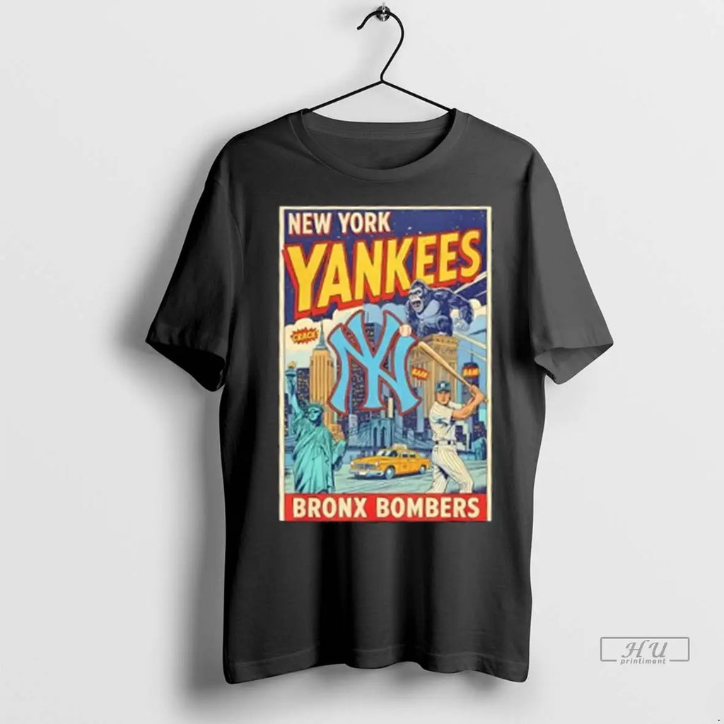 Trending New York Yankees Bronx Bombers Comic Edition T Shirt