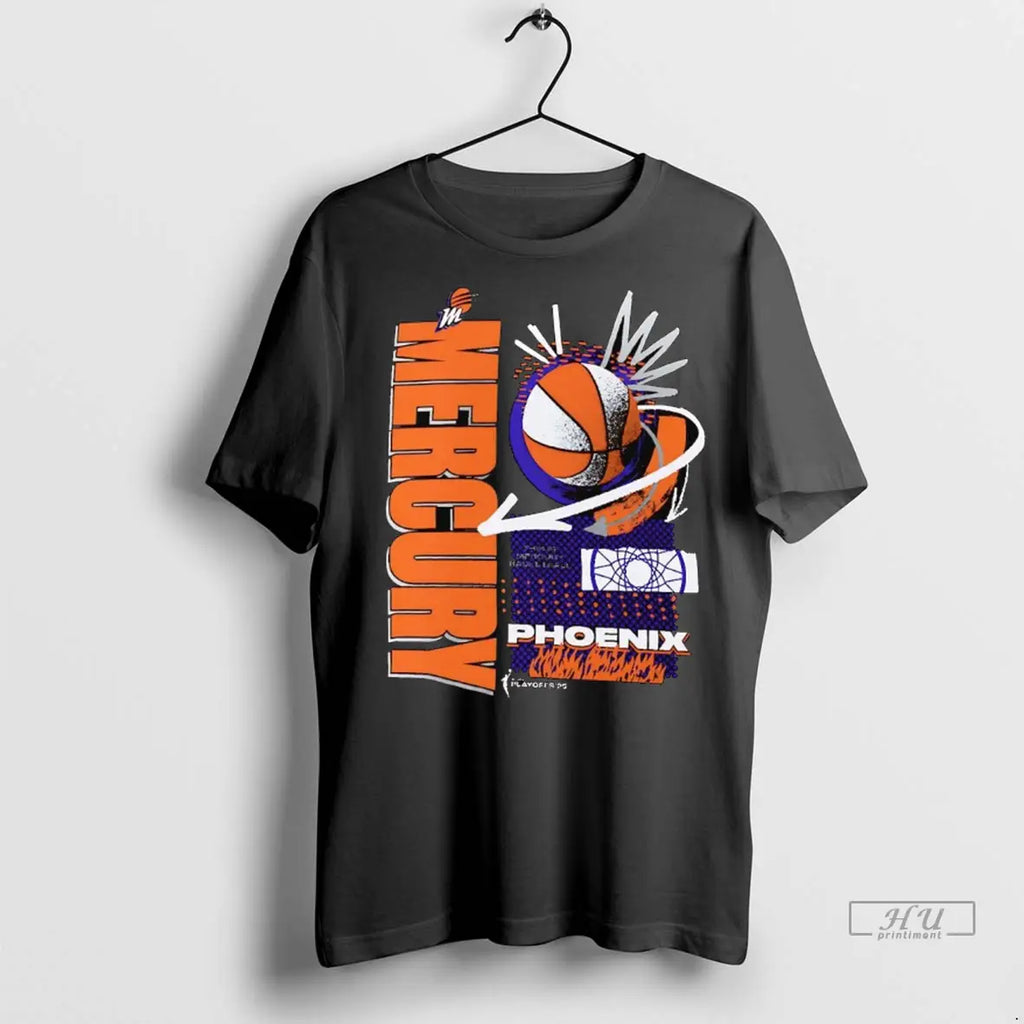 Trending Phoenix Mercury 2025 Wnba Playoffs In The Zone T Shirt