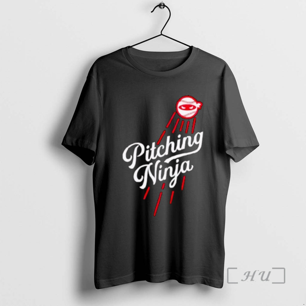 Trending Pitching Ninja Los Angeles Dodgers Mlb Premium T Shirt Sweater