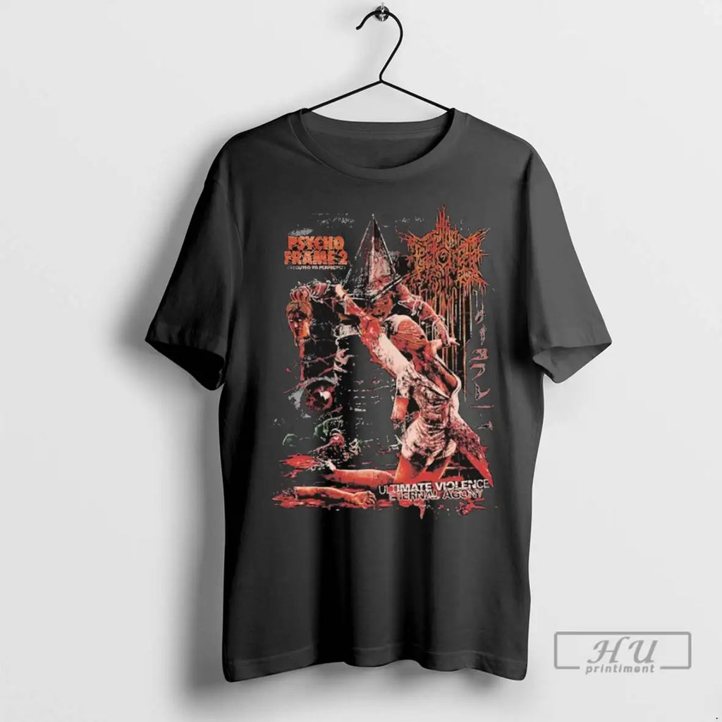 Trending Psycho Frame X Silent Hill Ultimate Violence T Shirt