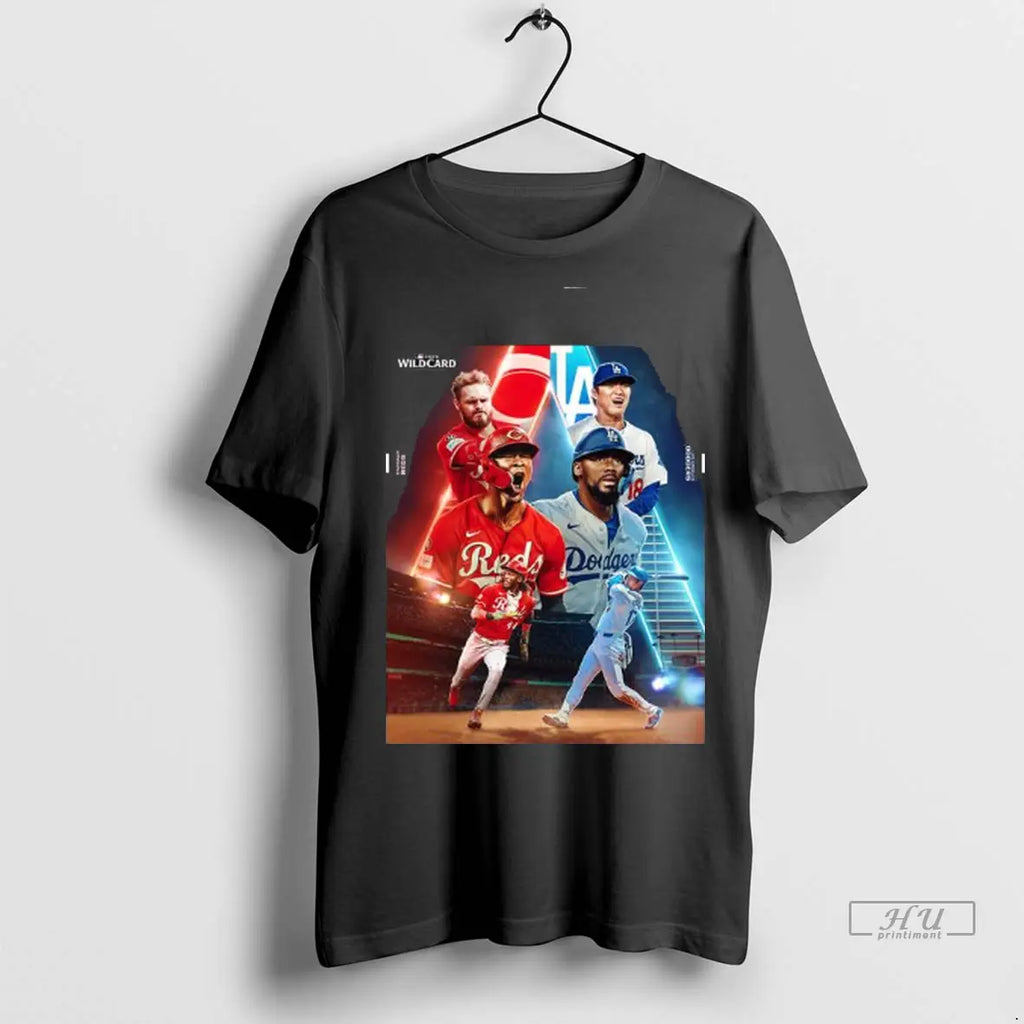 Trending Reds Vs Dodgers 2025 Wild Card Game T Shirt