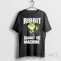 Trending Ribbit Against The Machine Premium T Shirt Sweater