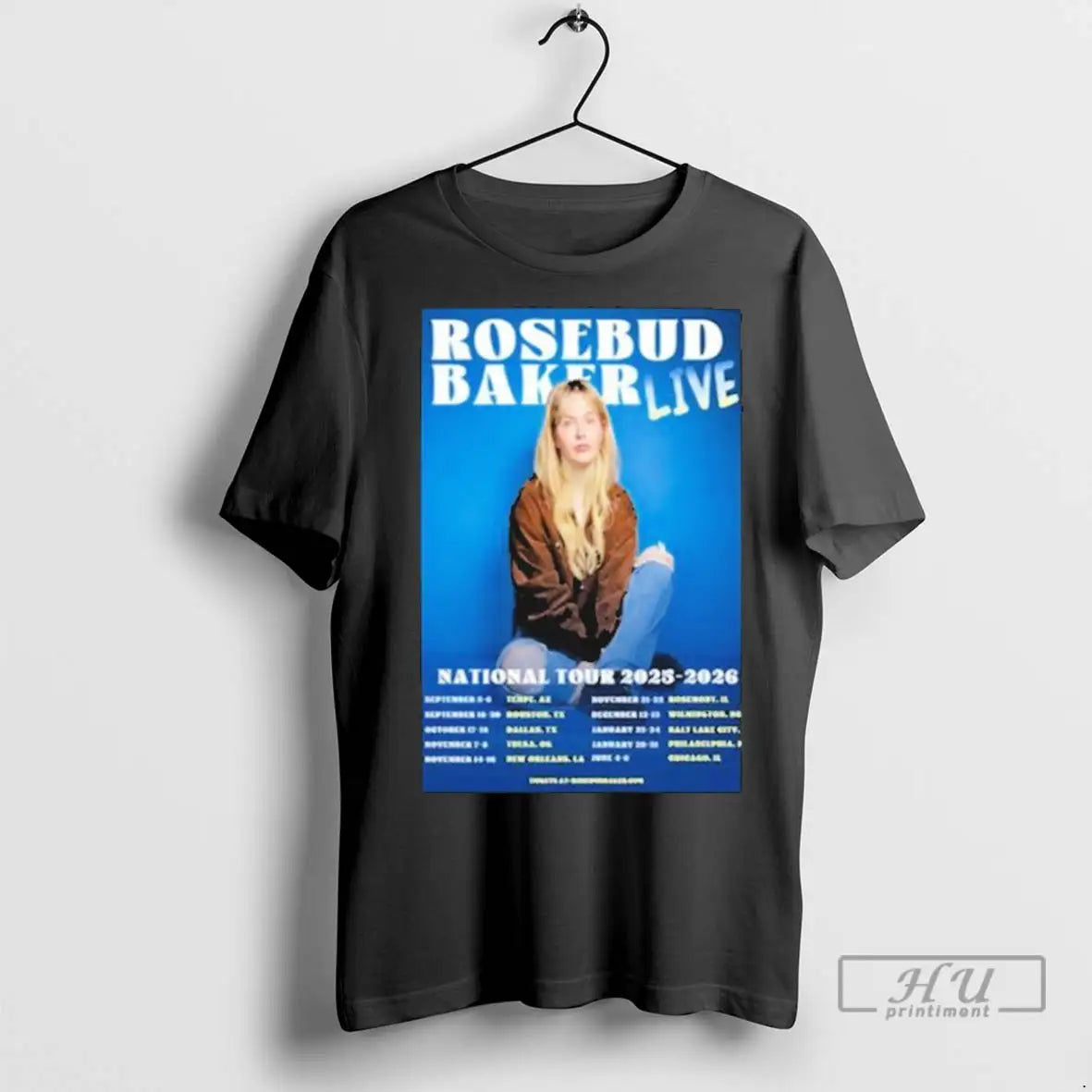 Trending Rosebud Baker Live National Tour 2025 2026 T Shirt