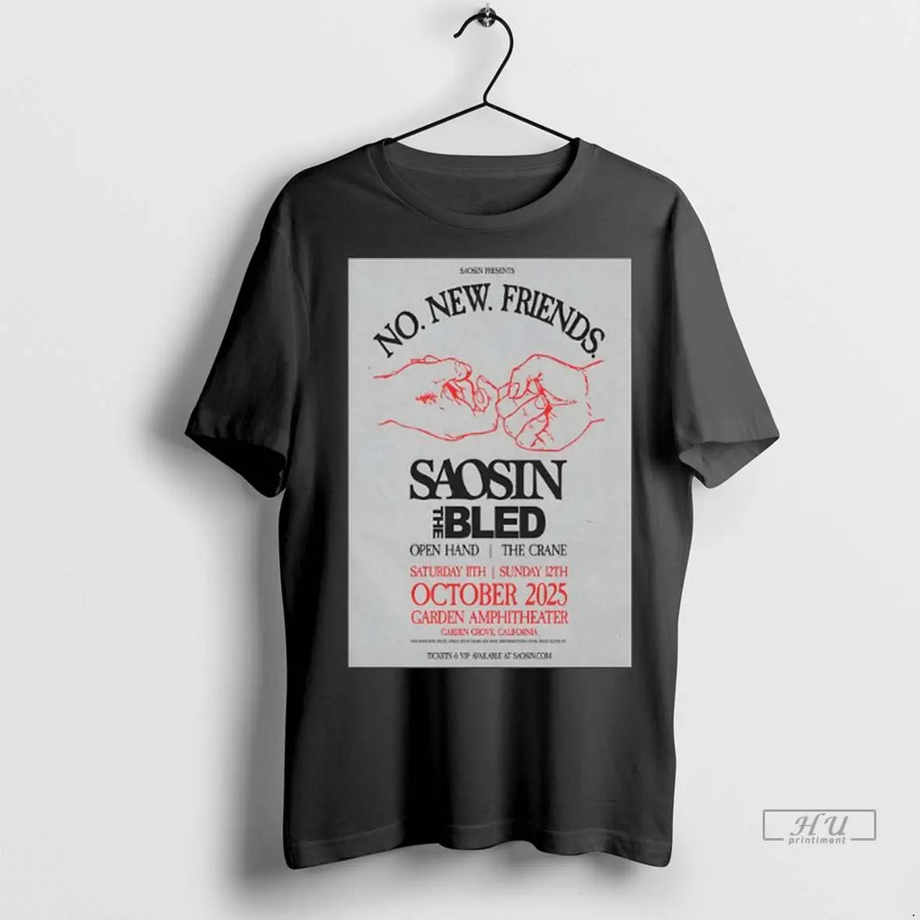 Trending Saosin October 11 12 2025 Garden Amp Shows Long Sleve T Shirt