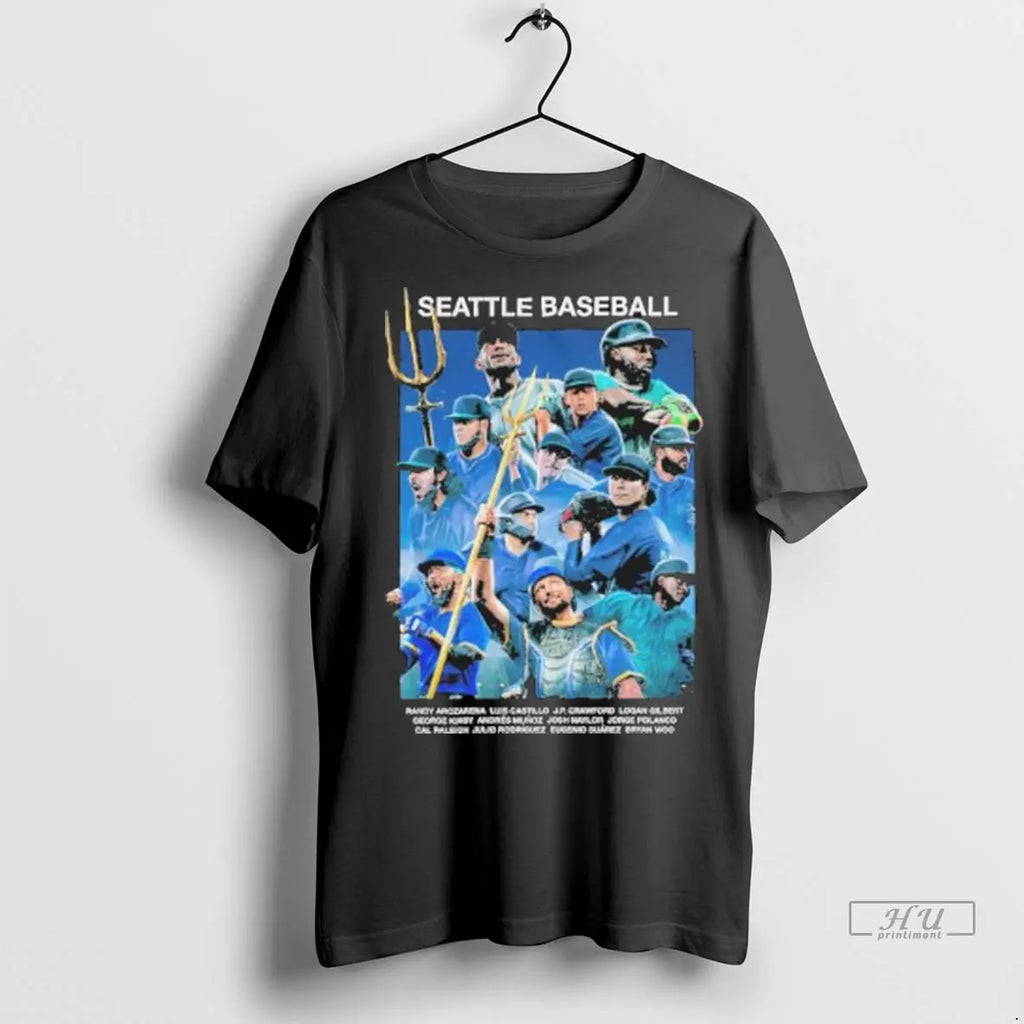 Trending Seattle Division Champs 2025 Team Roster T Shirt