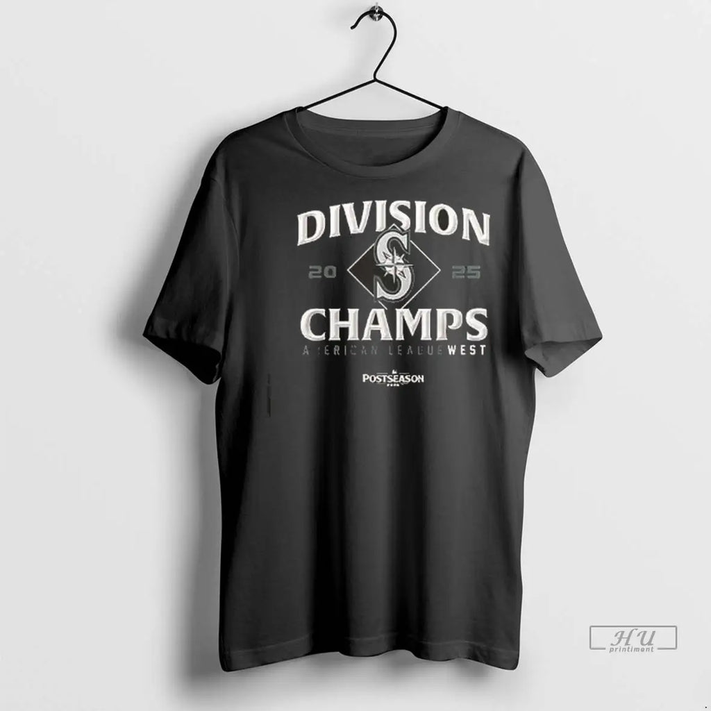 Trending Seattle Mariners 2025 Al West Division Champions Seize The Moment 2 Sided