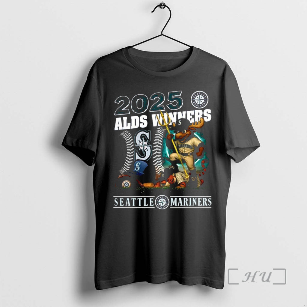 Trending Seattle Mariners Alds Winners 2025 Mascot Premium T Shirt Sweater