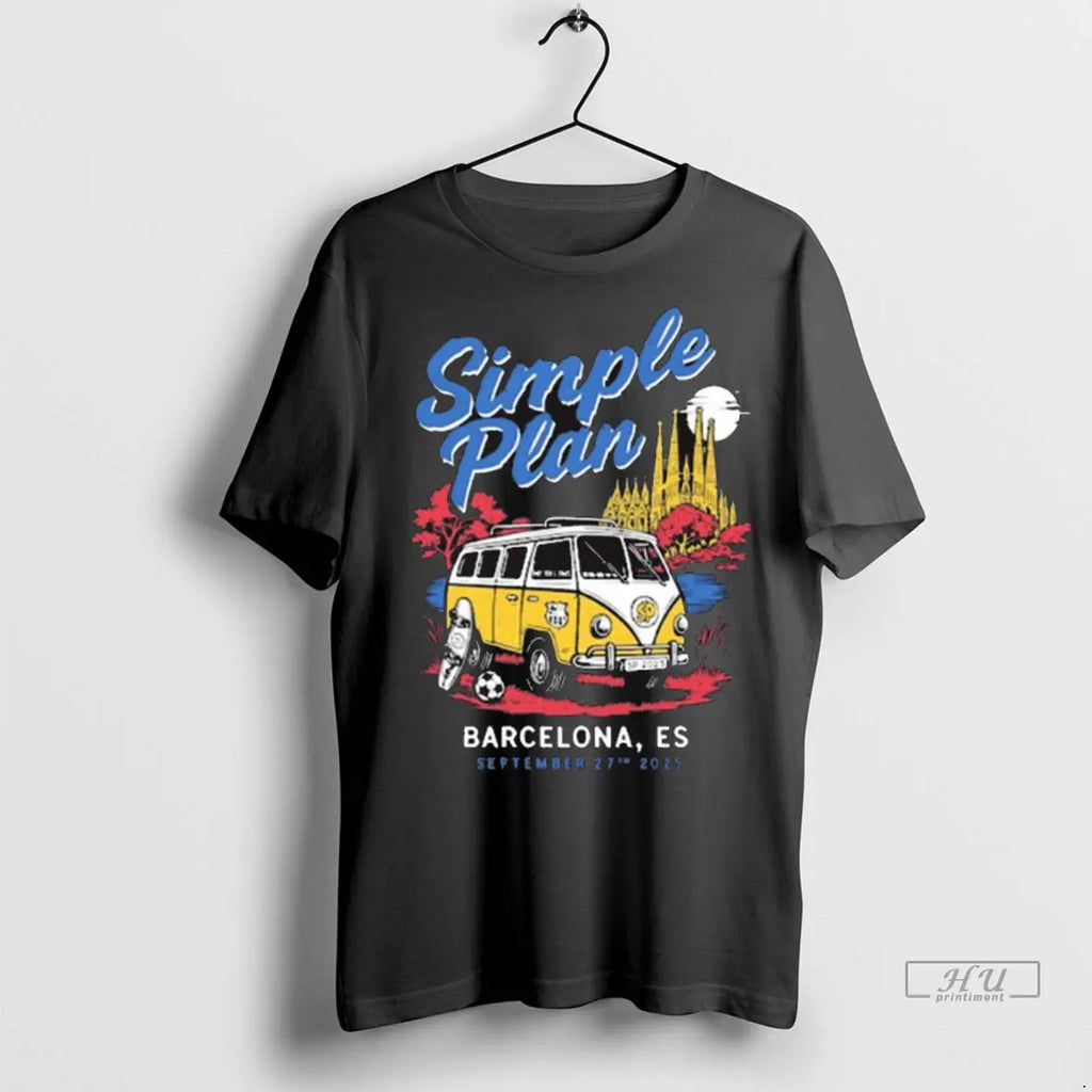 Trending Simple Plan Badalona Es September 27th 2025 Painting T Shirt
