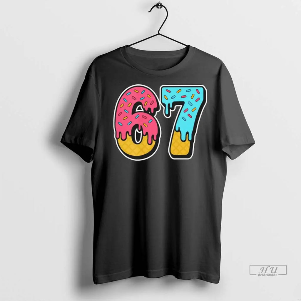 Trending Six Seven 67 Ice Cream T Shirt