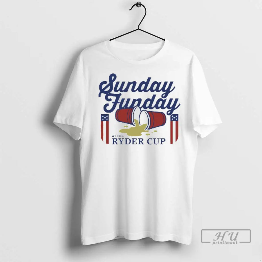 Trending Sunday Funday At The Ryder Cup Golf 2025 T Shirt
