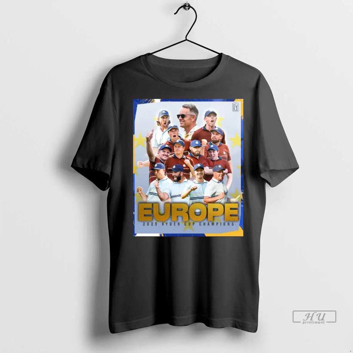 Trending Team Europe Defeated Team Usa 2025 Ryder Cup Champions T Shirt