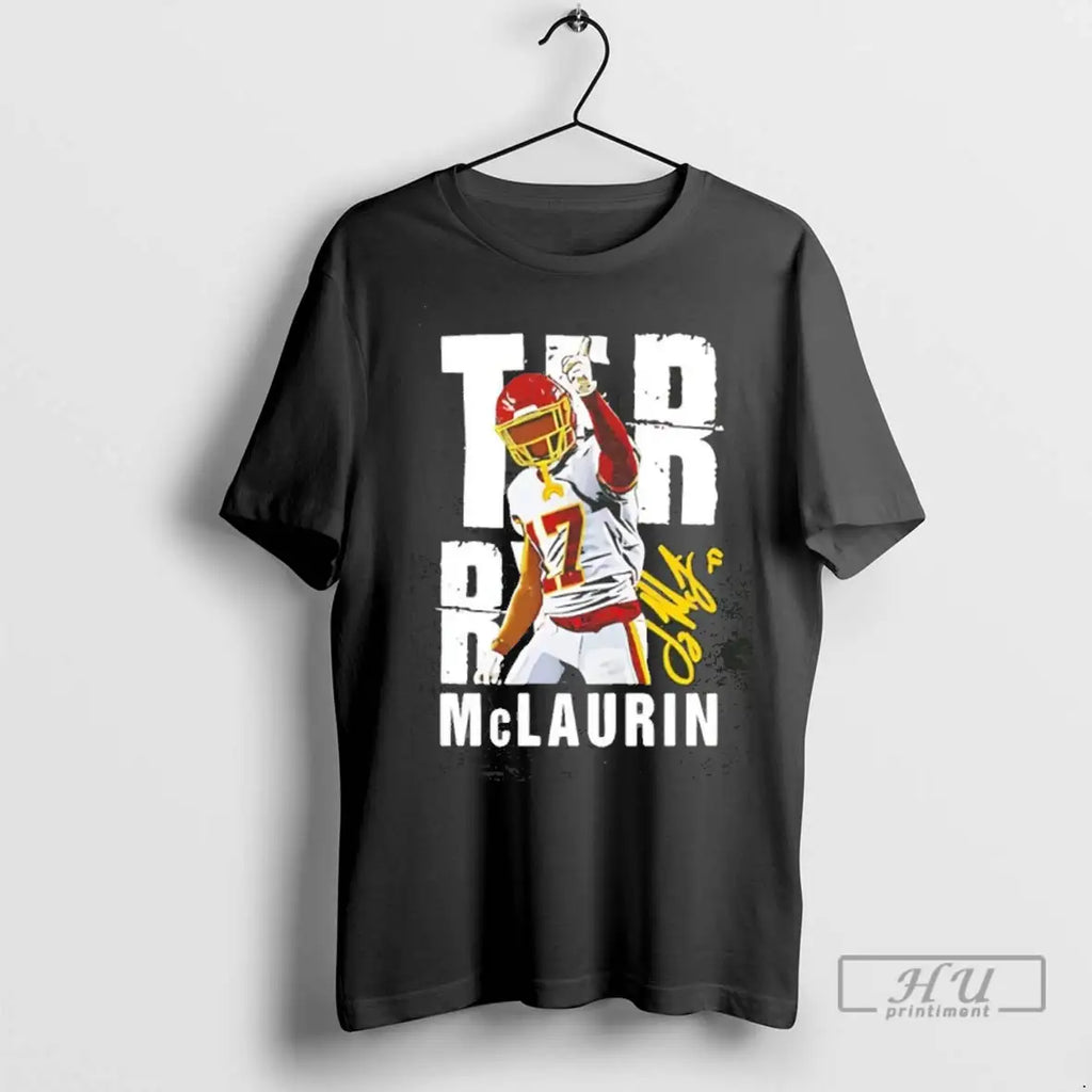 Trending Terry Mclaurin Washington Commanders Signature Tee T Shirt