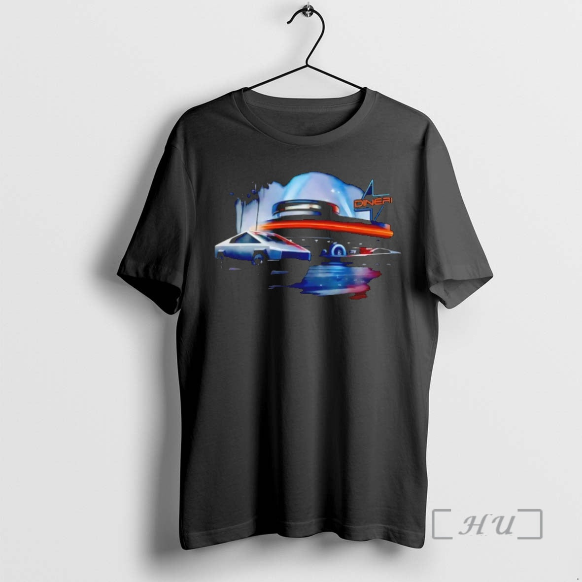 Trending Tesla Hollywood Retro Diner Premium T Shirt Sweater