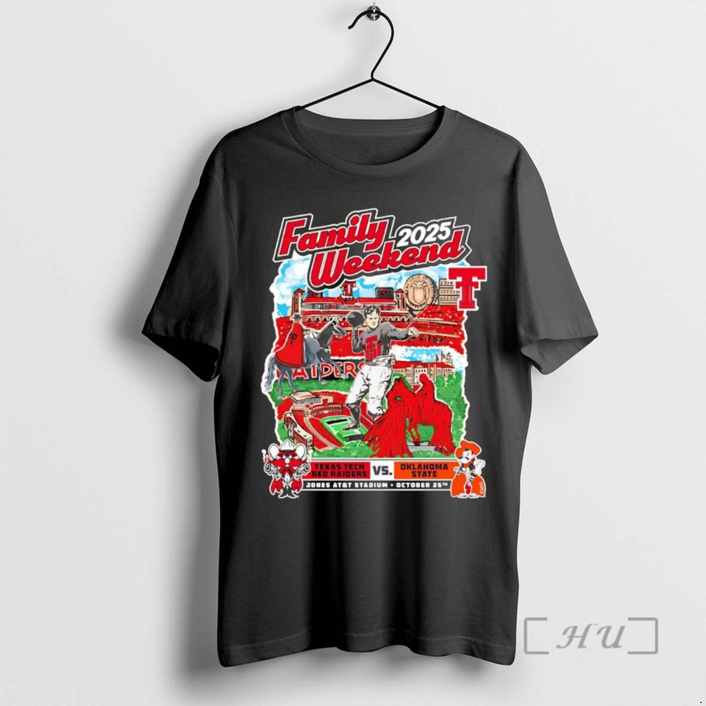 Trending Texas Tech Red Raiders Vs Oklahoma State 2025 Family Day Premium T Shirt Sweater