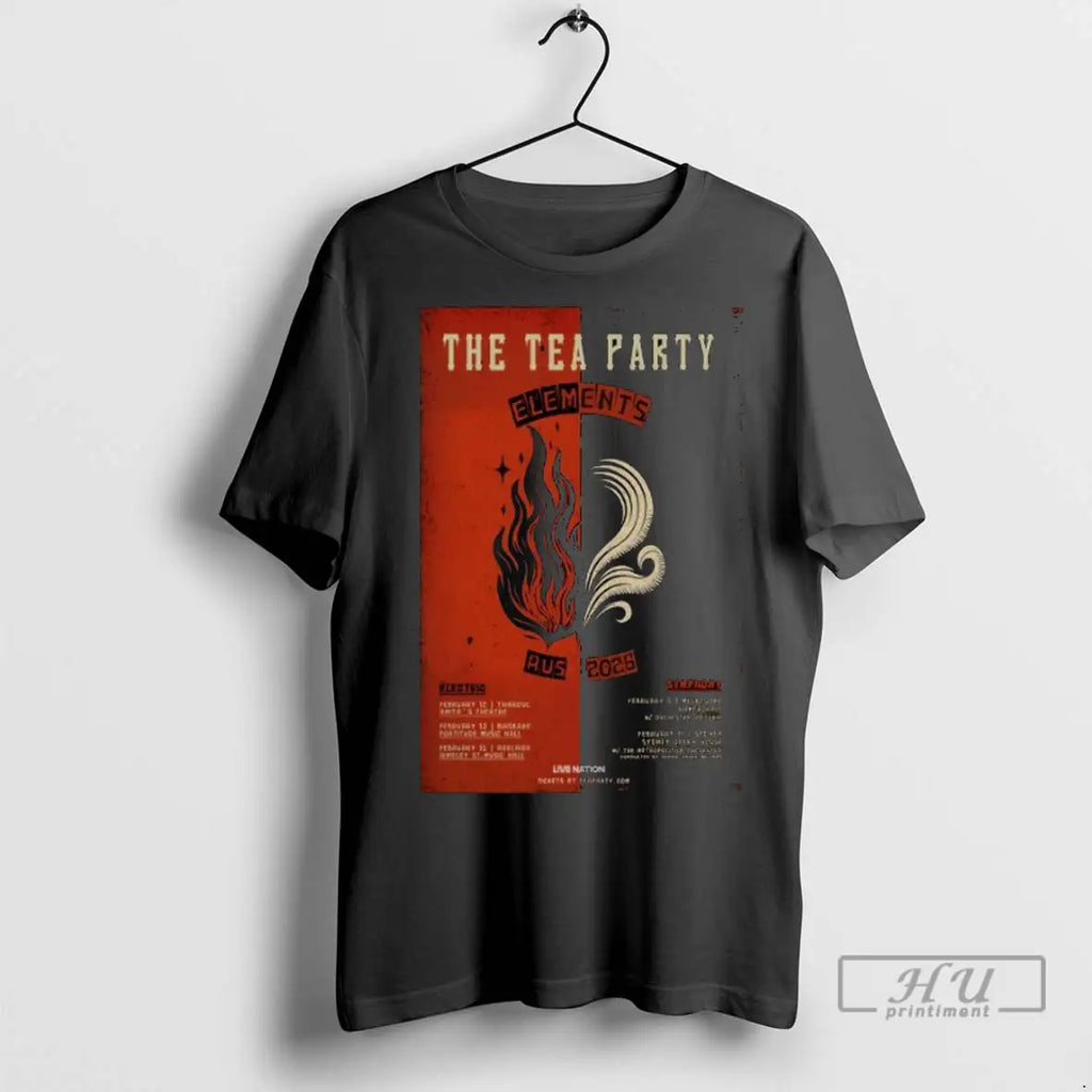 Trending The Tea Party Elements Aus 2026 Tour T Shirt