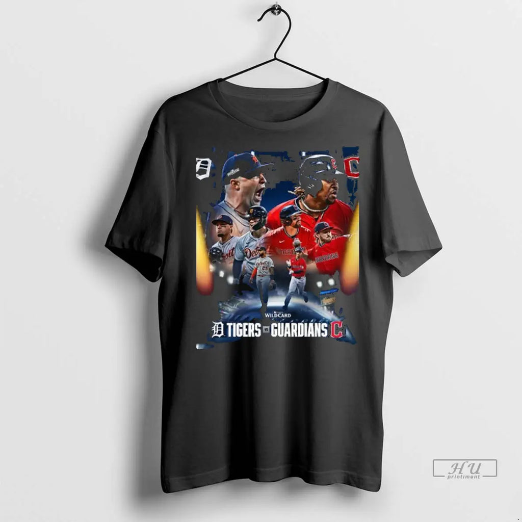 Trending Tigers Vs Guardians 2025 Wild Card Game T Shirt