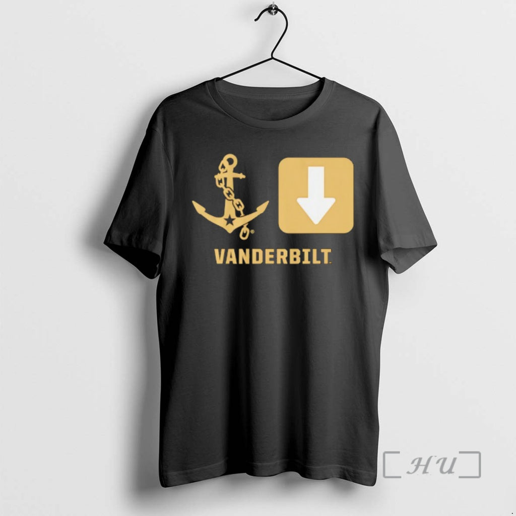 Trending Vanderbilt Commodores Football Anchor Down Symbols Premium T Shirt Sweater