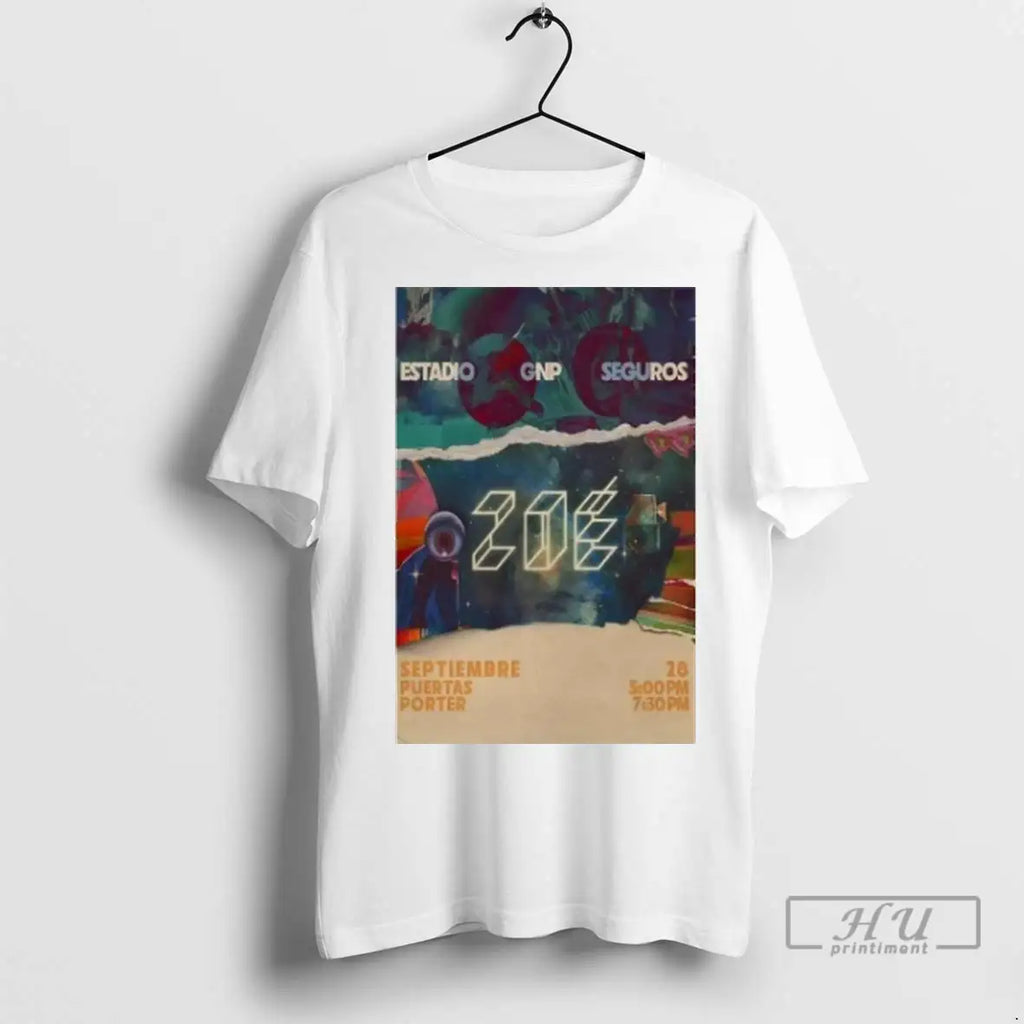 Trending Zoe At Estadio Gnp Seguros On Sep 28 2025 T Shirt