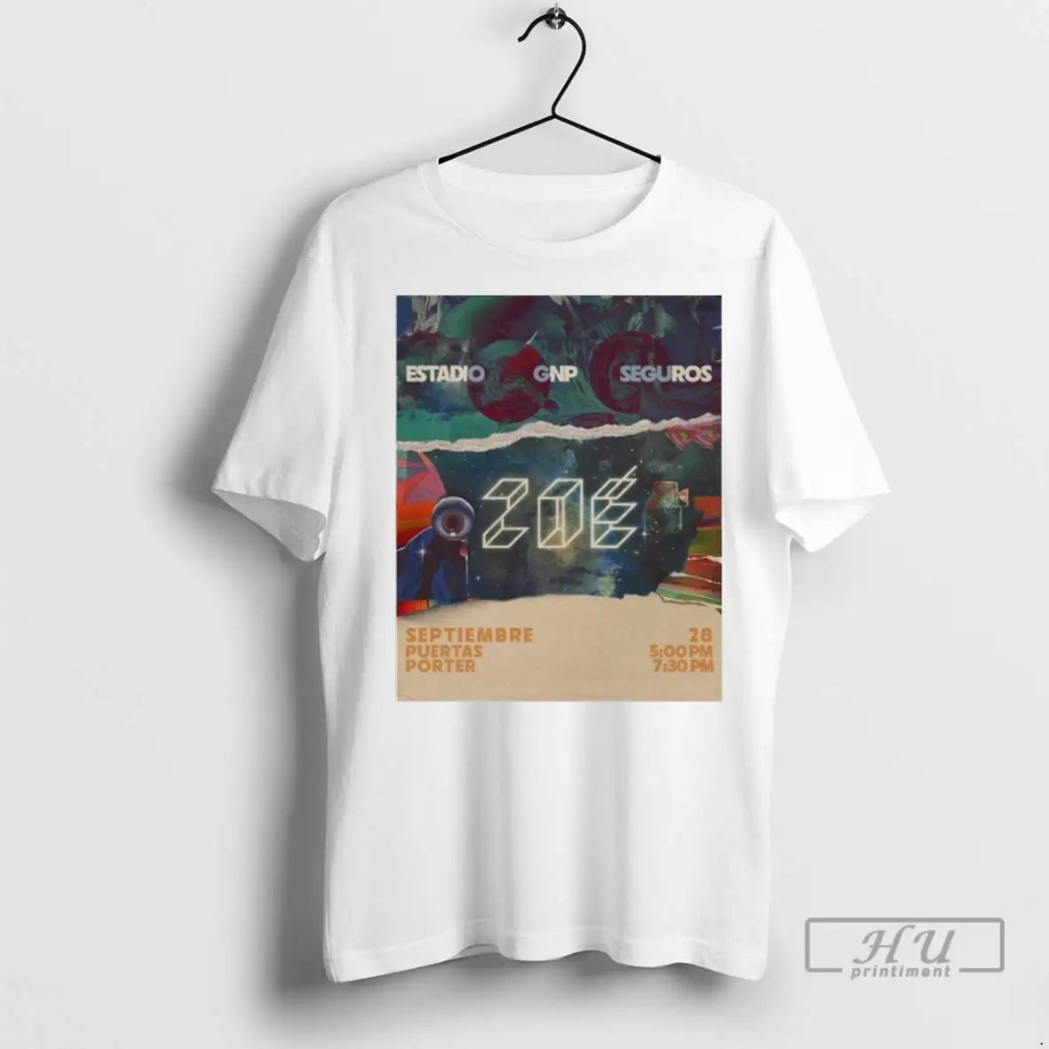 Trending Zoe Estadio Gnp Seguros Mexico September 28 2025 T Shirt
