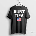 Trendy Aunt Tifa American Flag Shirt Sweater
