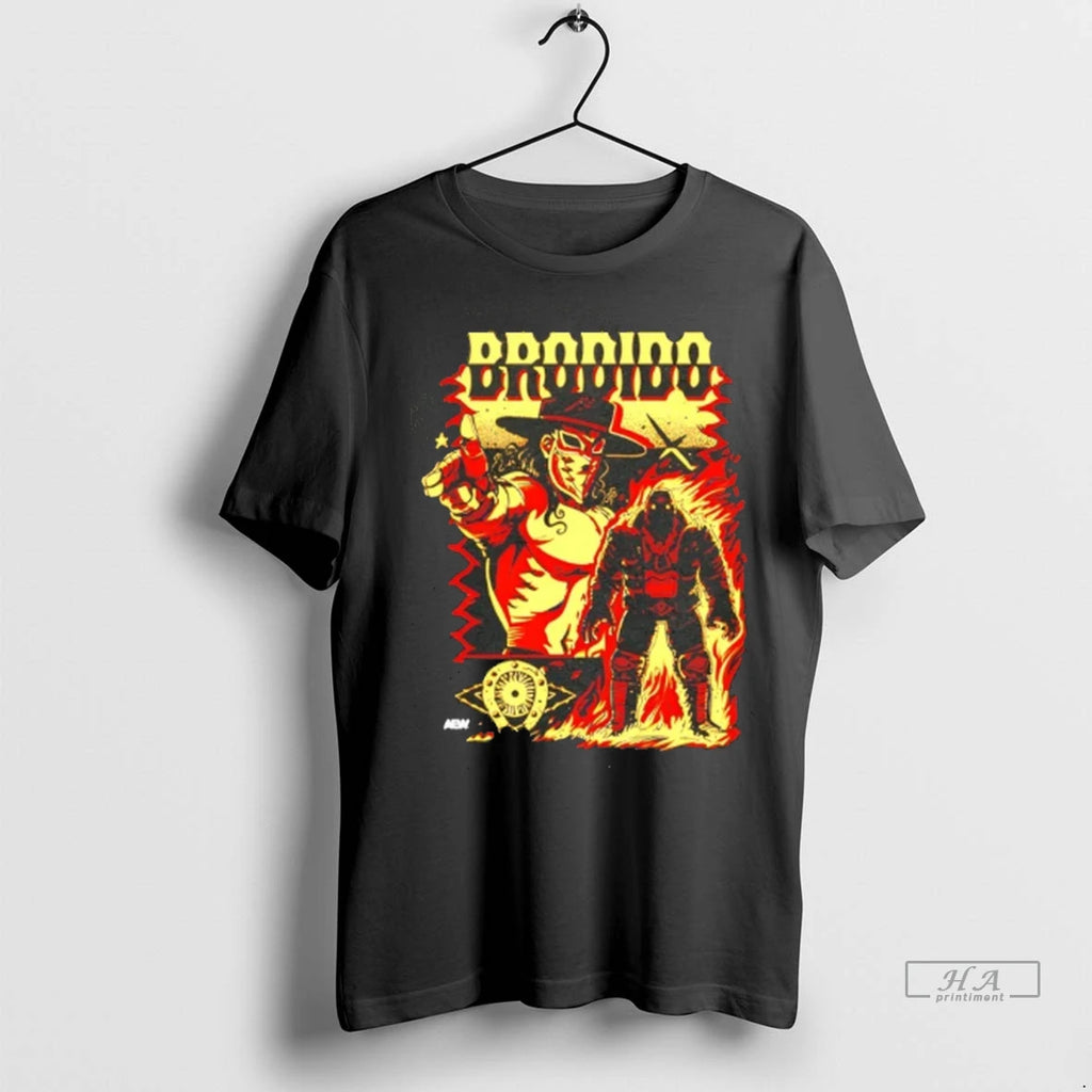 Trendy Brodido Bad Hombres Aew Comic Tee Shirt Sweater