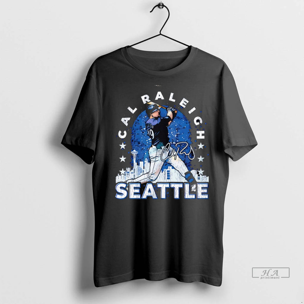 Trendy Cal Raleigh Seattle Gritty Skyline Shirt Sweater