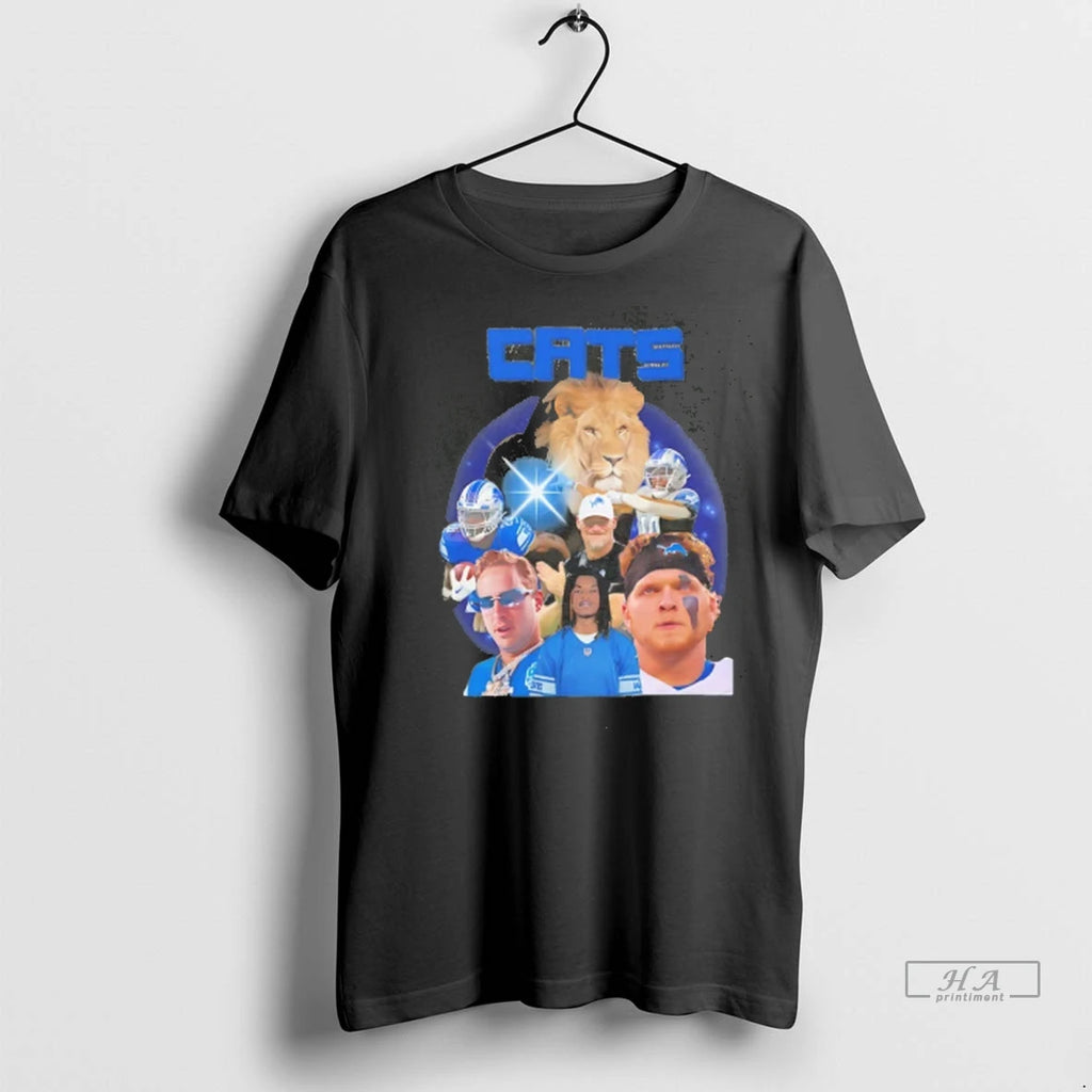 Trendy Cats Detroit Lions Graphic Tee Shirt Sweater
