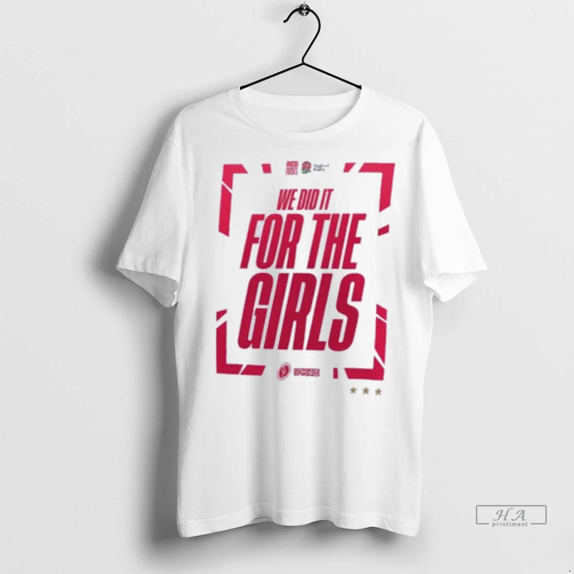 Trendy England Womens Rugby 2025 Red Roses We Did For The Girls Shirt Sweater