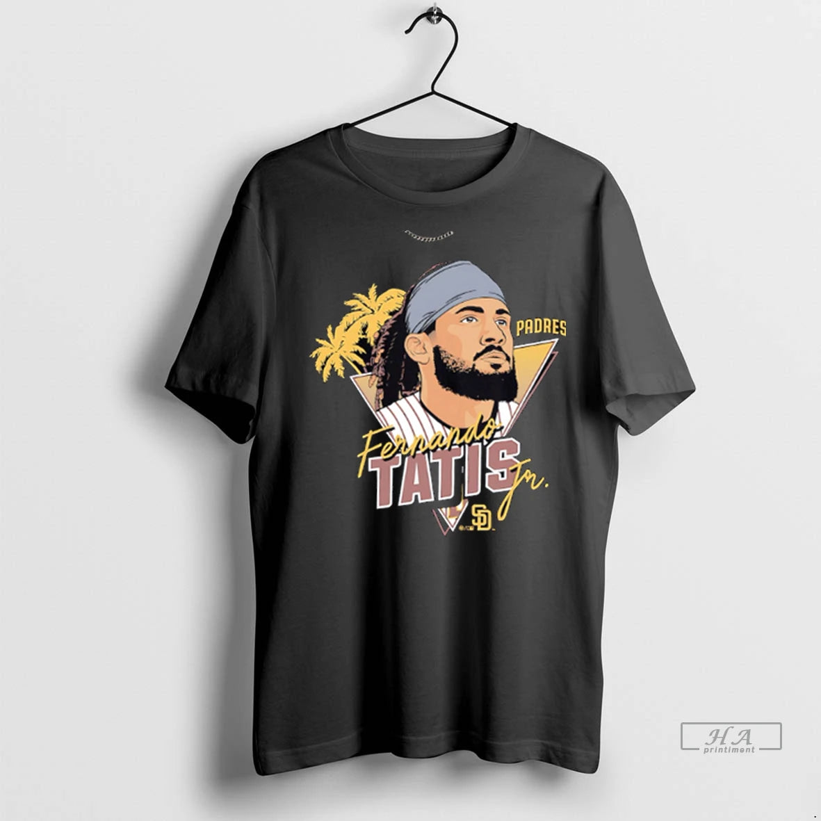 Trendy Fernando Tatis Jr Black San Diego Padres Player Caricature Franklin Shirt Sweater