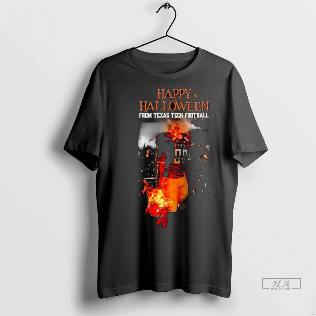 Trendy Headless Horseman Happy Halloween From Texas Tech Red Raiders Shirt Sweater