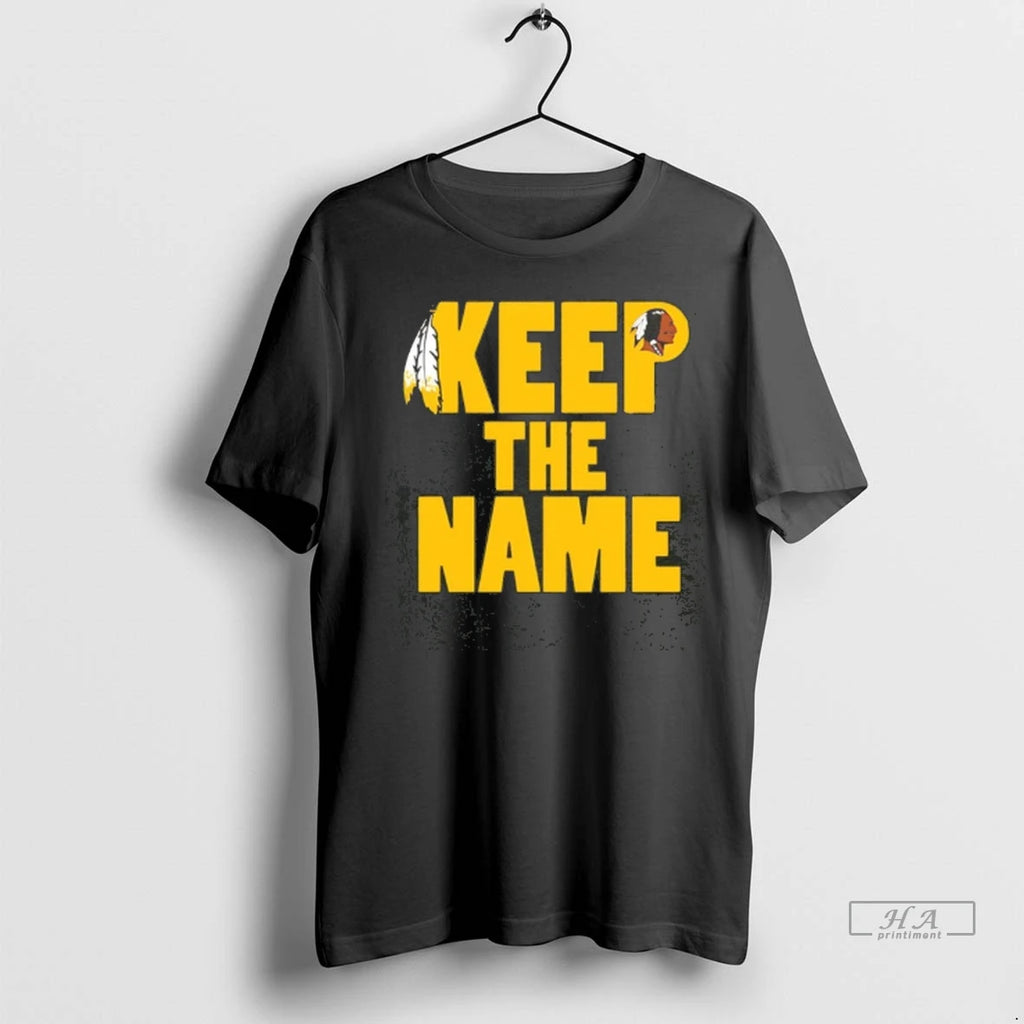 Trendy Keep The Name Washington Commanders Logo Tee Shirt Sweater
