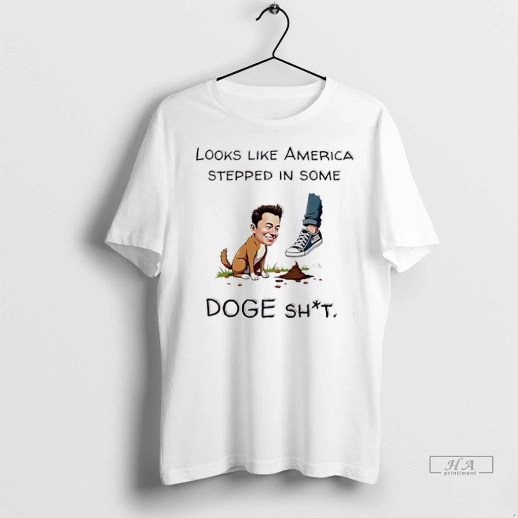 Trendy Looks Like America Stepped In Some Doge Shit Shirt Sweater