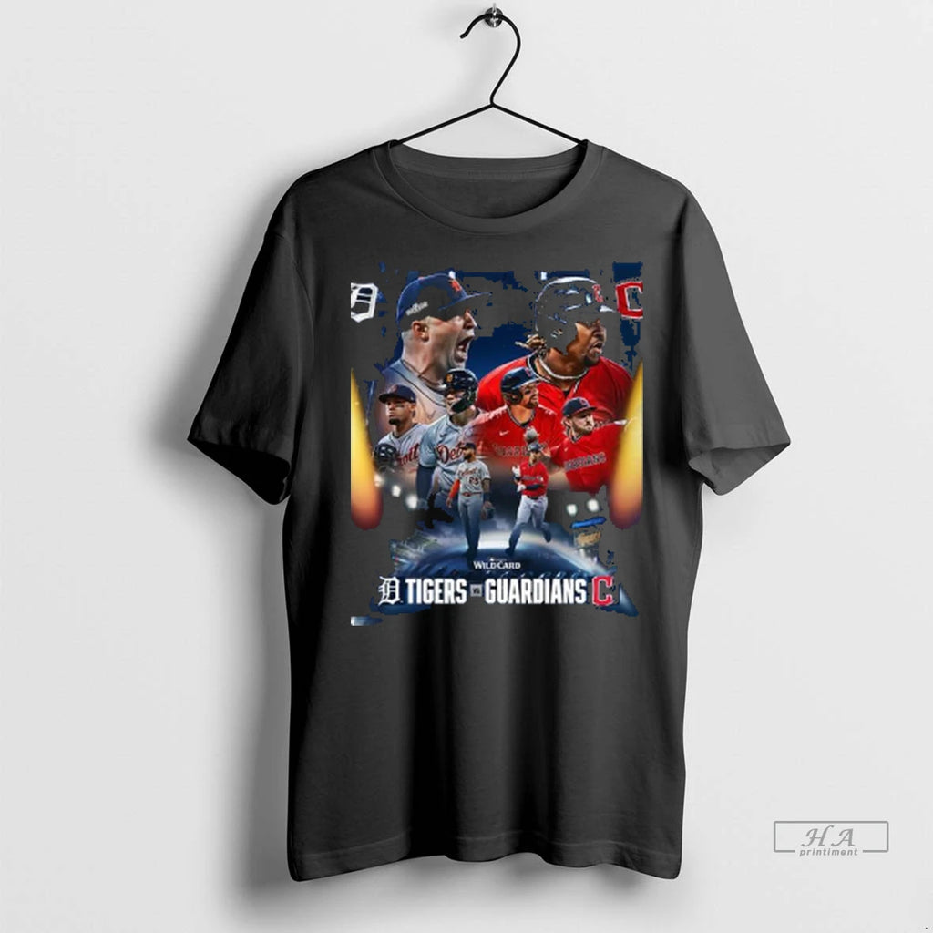 Trendy Tigers Vs Guardians 2025 Wild Card Game Shirt Sweater