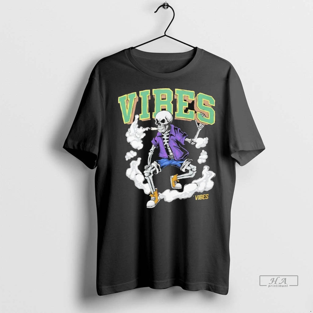 Trendy Vibes Skull Cones Ciggarates Shirt Sweater